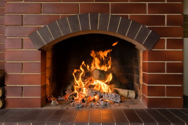 Brick Fireplace Installation in Brooklyn