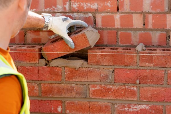 Red Brick Installation in Brooklyn